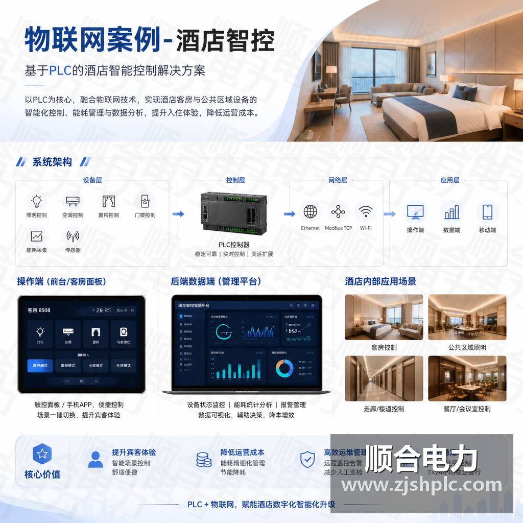 物联网酒店智控案例 - 顺合电力